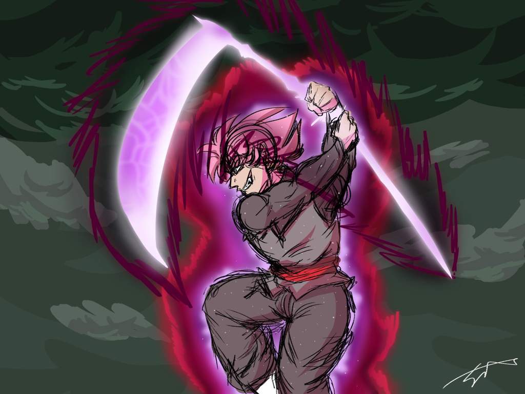 Goku Black Scythe Wallpapers Wallpaper Cave