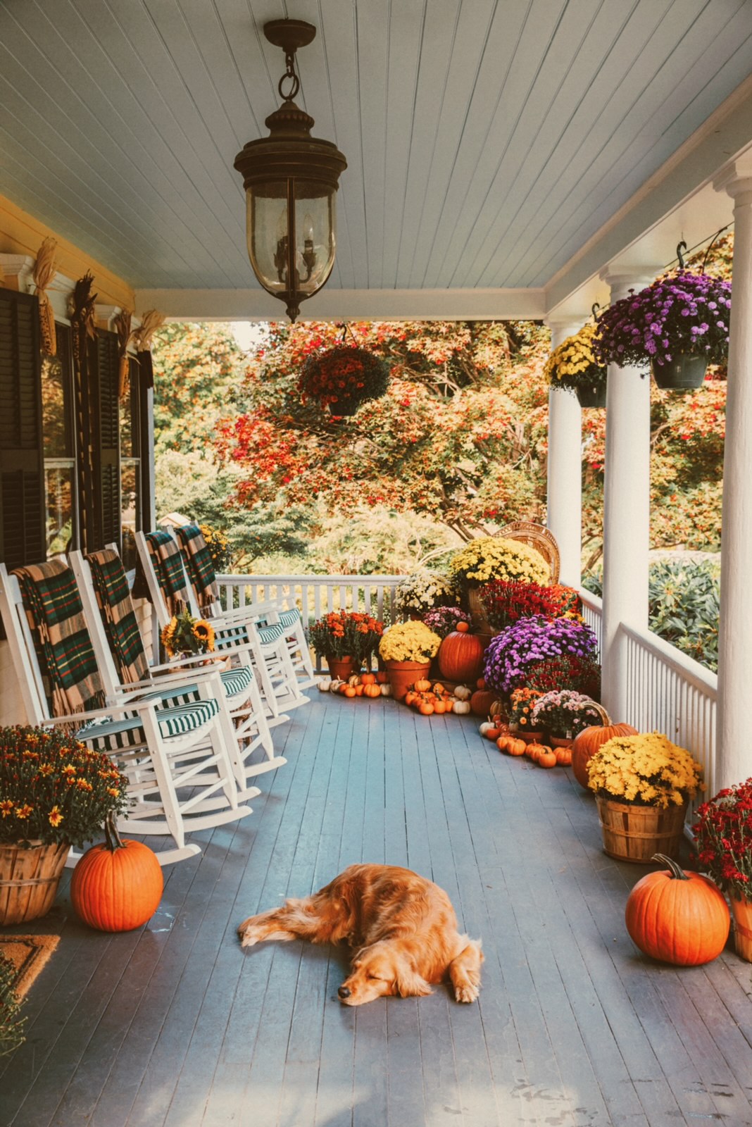 Autumn Porch Wallpapers Wallpaper Cave