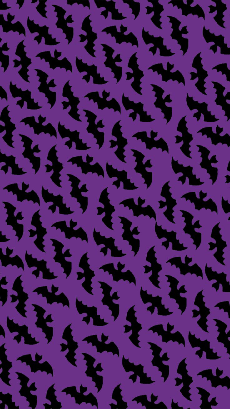Purple And Black Halloween Wallpapers Wallpaper Cave