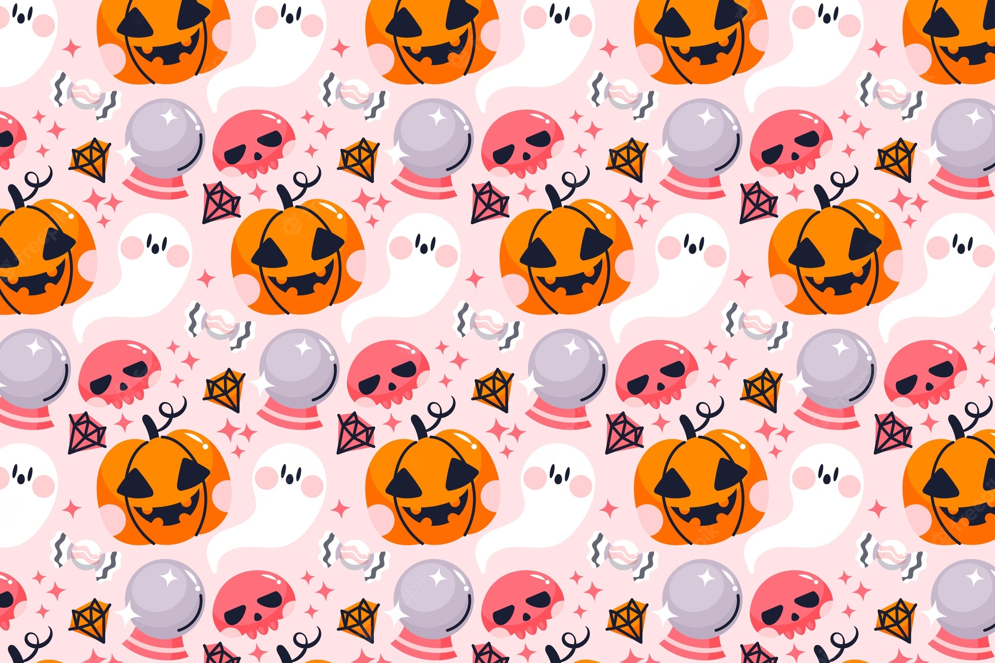 Halloween Pastel Goth Wallpapers Wallpaper Cave