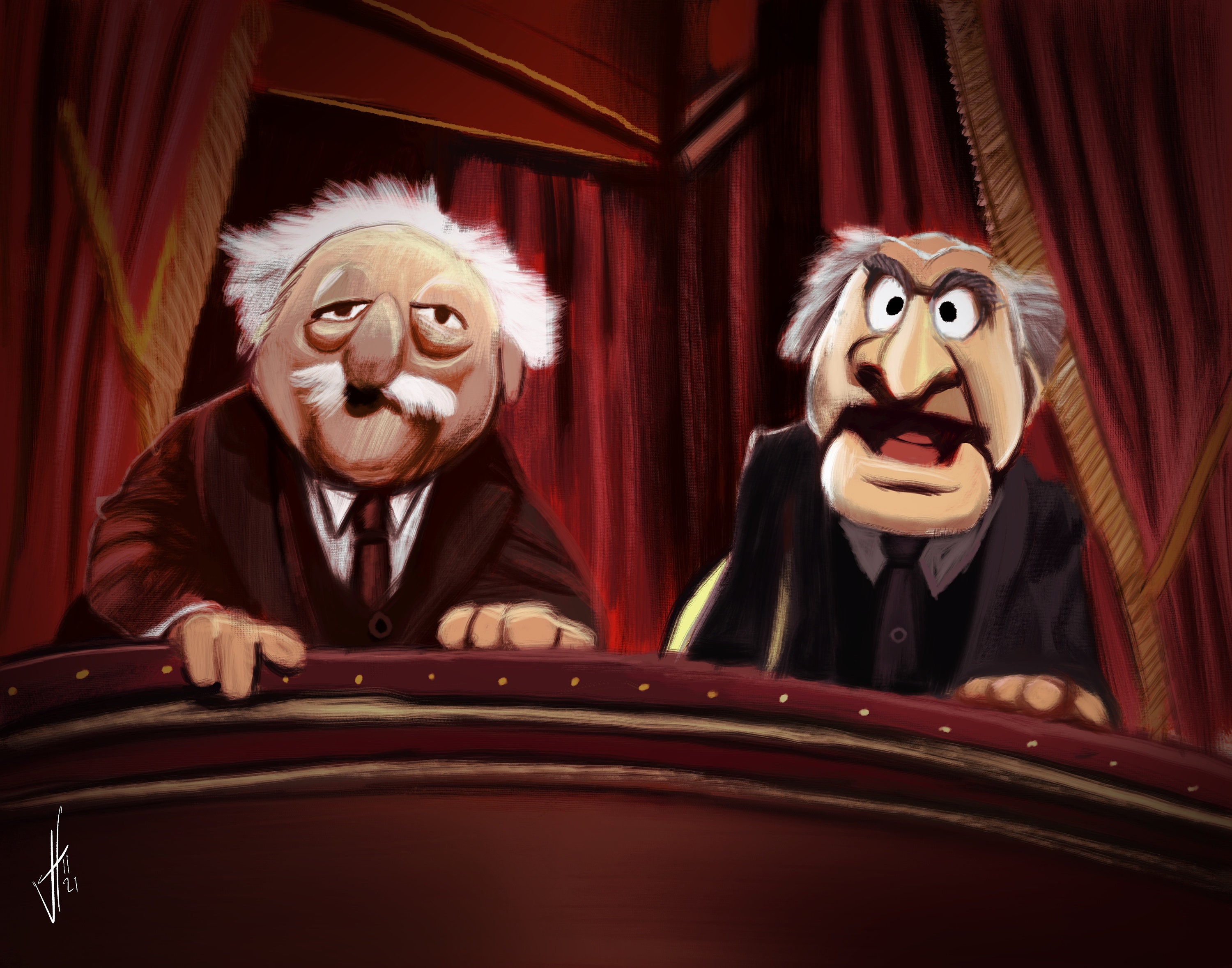 Statler And Waldorf Wallpapers Wallpaper Cave