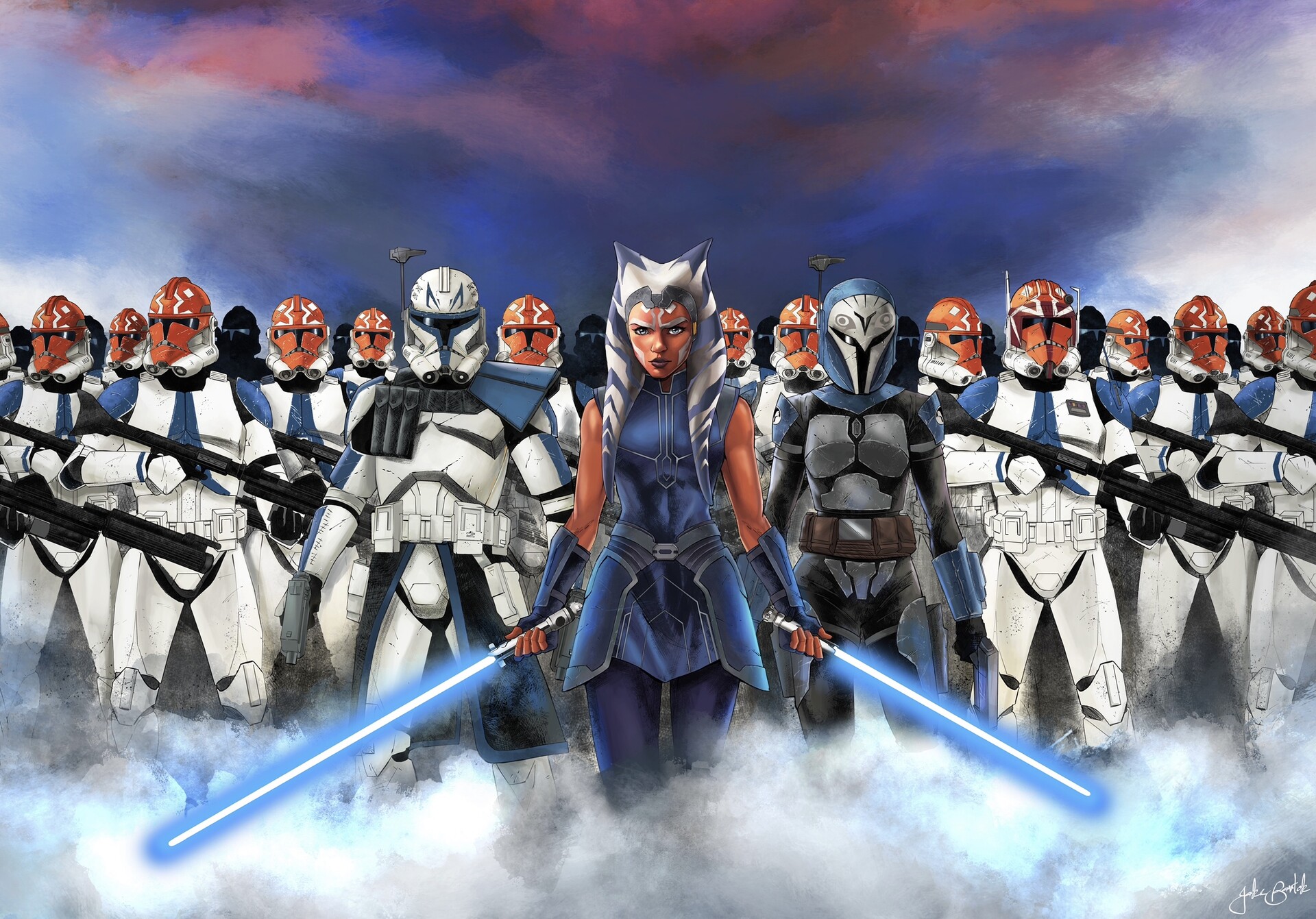 Star Wars Ahsoka Series Wallpapers Wallpaper Cave