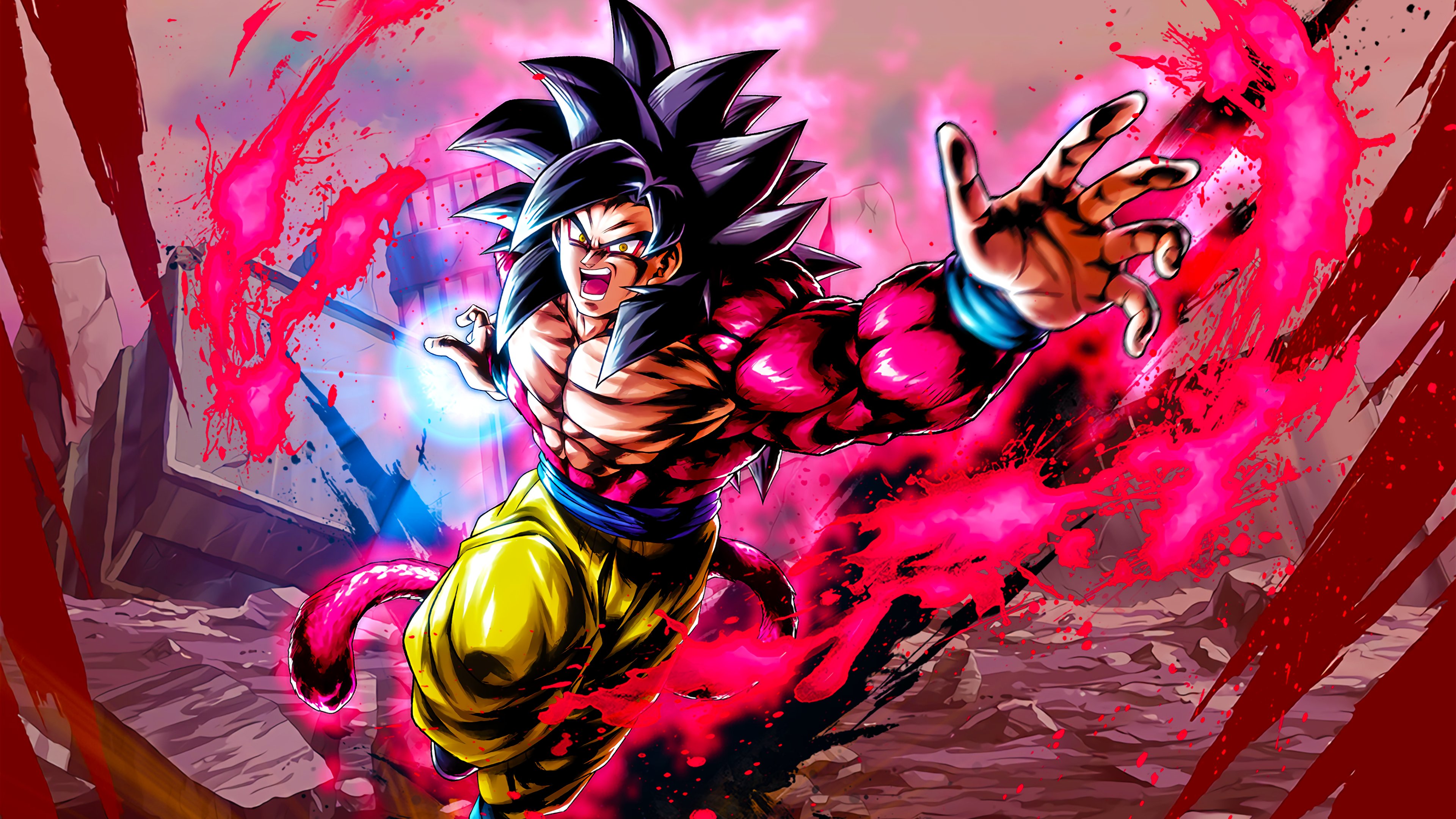 SSJ4 Goku Desktop Wallpapers Wallpaper Cave