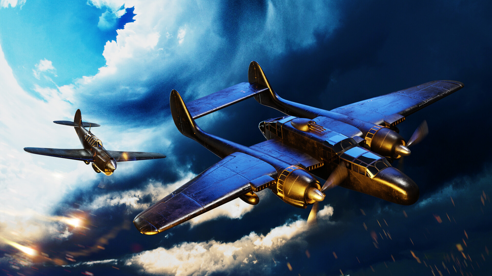 Northrop P61 Black Widow Wallpapers Wallpaper Cave