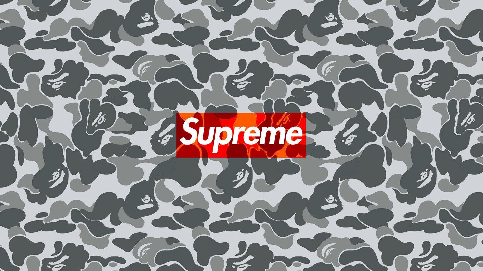 Black Supreme Desktop Wallpapers Wallpaper Cave