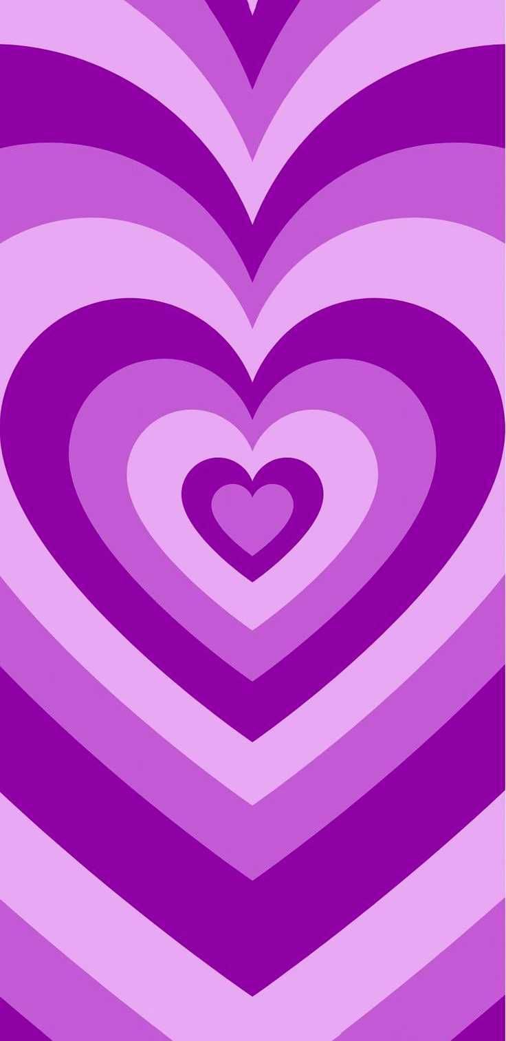 Preppy Purple Heart Wallpapers Wallpaper Cave
