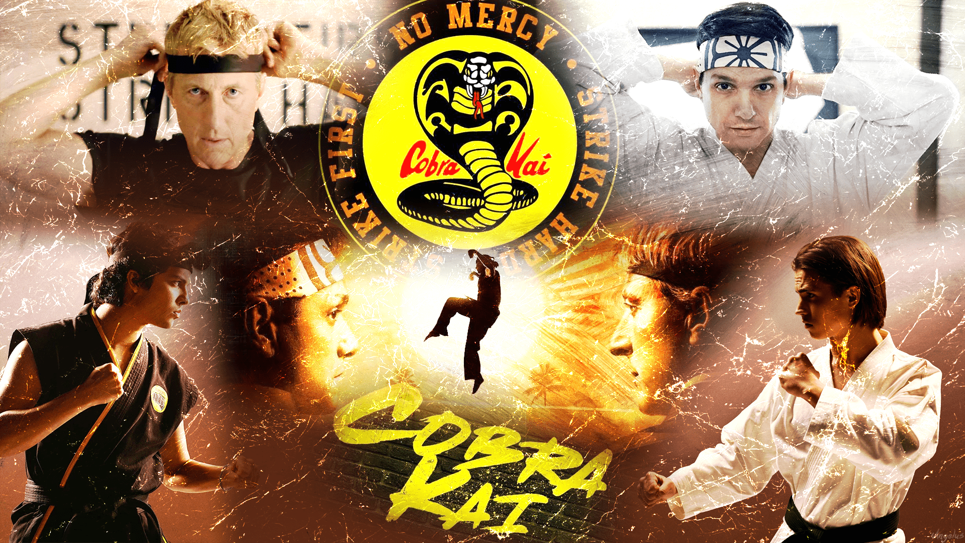 Cobra Kai Hawk Desktop Wallpapers Wallpaper Cave