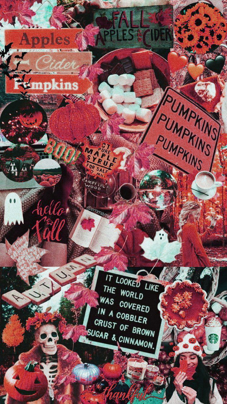 Red Halloween Aesthetic Wallpapers Wallpaper Cave