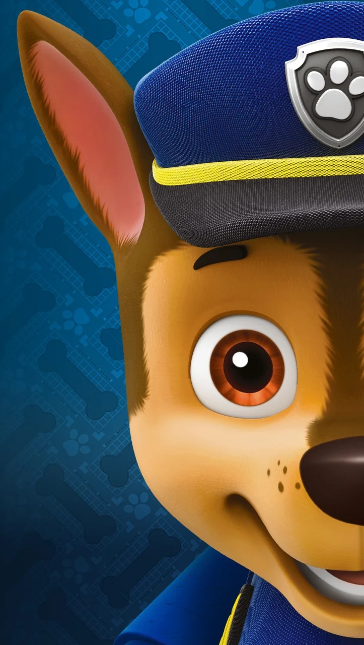 Paw Patrol Chase Phone Wallpapers Wallpaper Cave