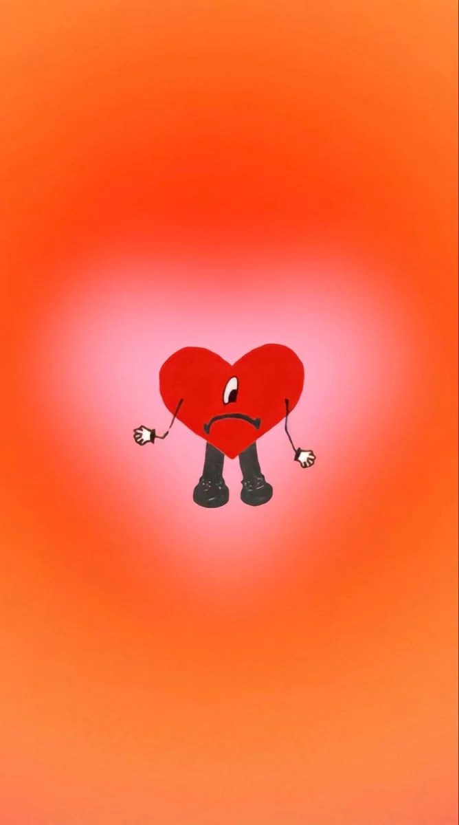 Bad Bunny Heart Wallpapers Wallpaper Cave