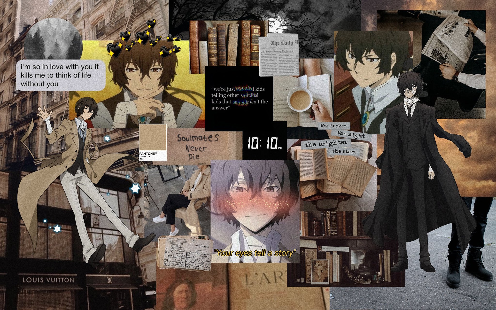 Dazai Aesthetic Wallpapers Wallpaper Cave