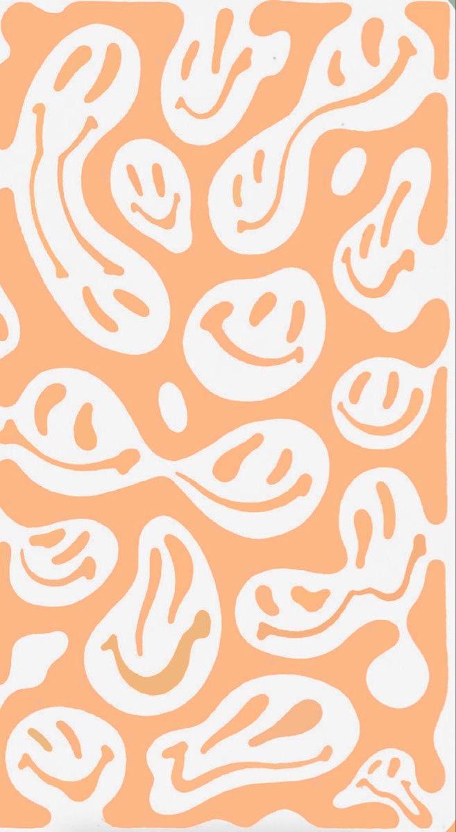 Orange Preppy Wallpapers Wallpaper Cave