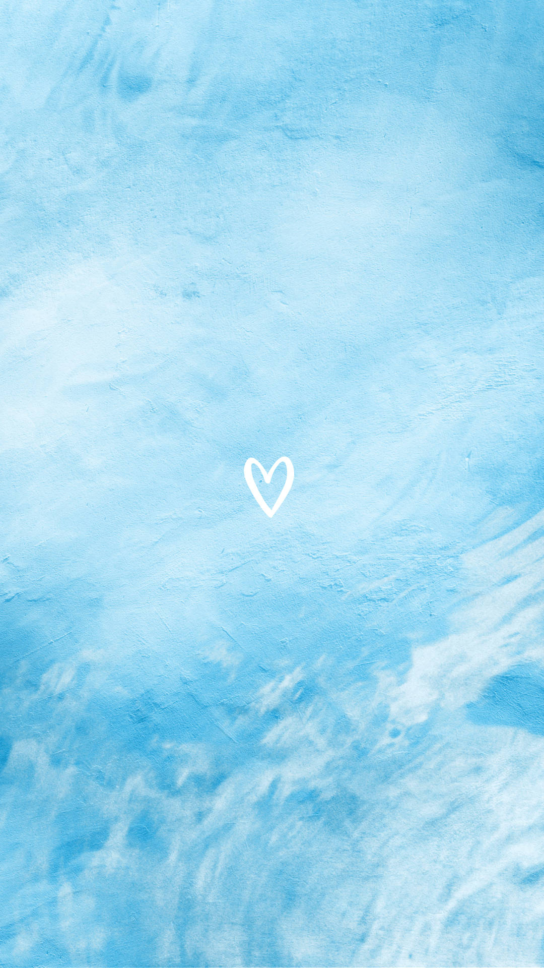 Blue Aesthetic Heart Wallpapers Wallpaper Cave