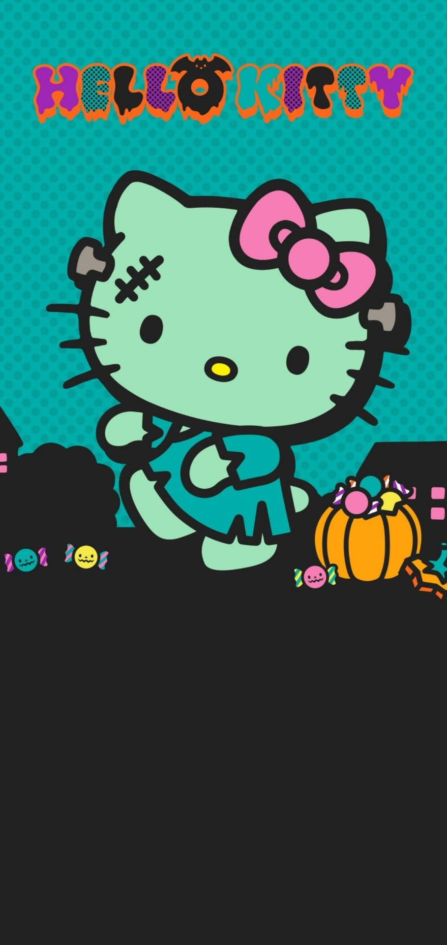 Hello Kitty Green Wallpapers Wallpaper Cave