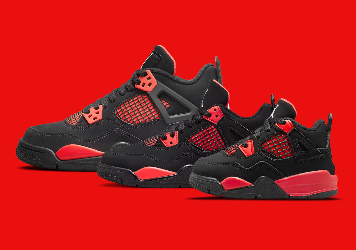 Jordan 4 Red Thunder Wallpapers Wallpaper Cave