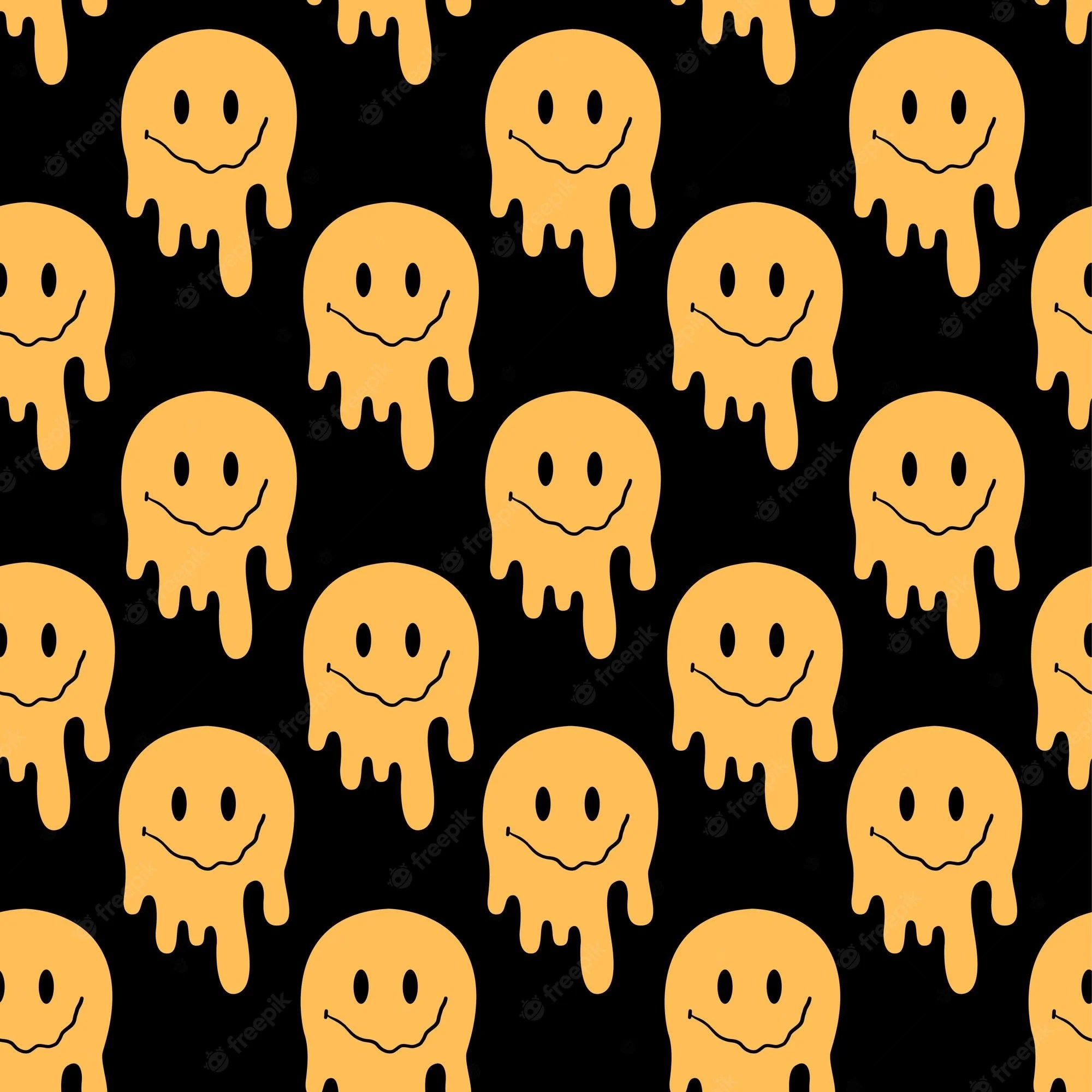 Melting Smiley Face Wallpapers Wallpaper Cave