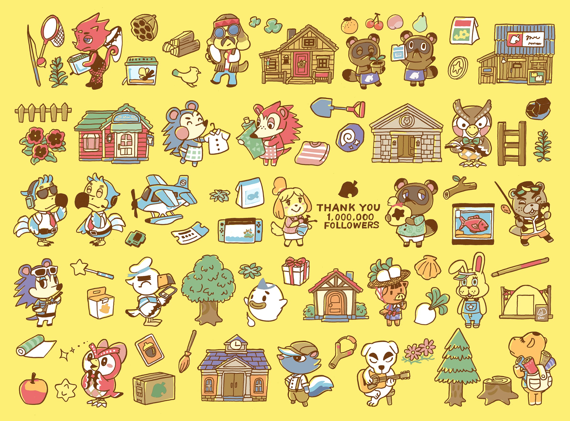 Spring Animal Crossing Wallpapers Wallpaper Cave
