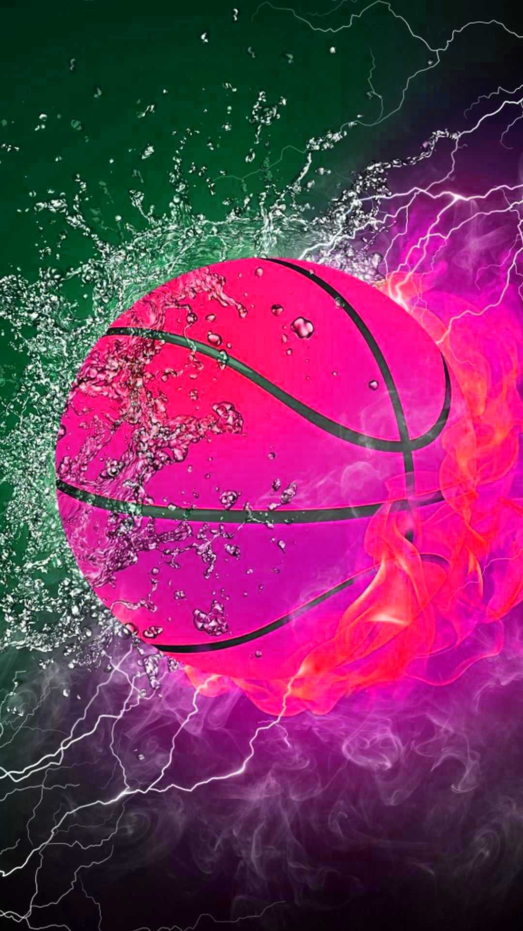 Basketball Neon Wallpapers Wallpaper Cave