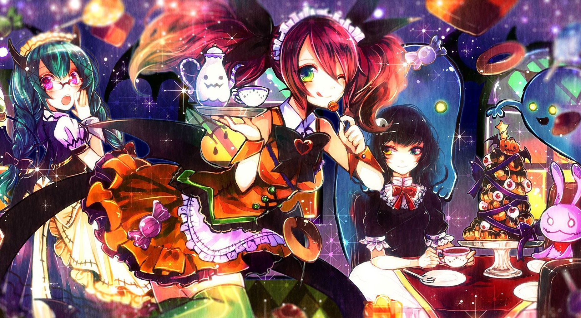 Anime Halloween HD Wallpapers Wallpaper Cave