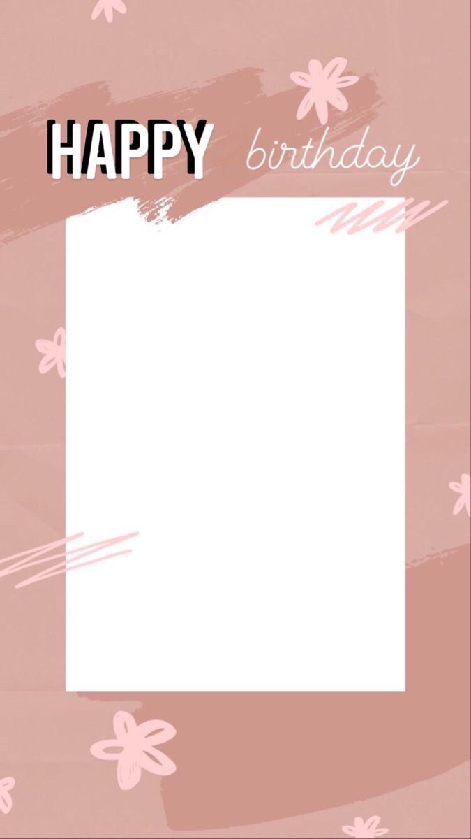 Birthday Frames Wallpapers Wallpaper Cave