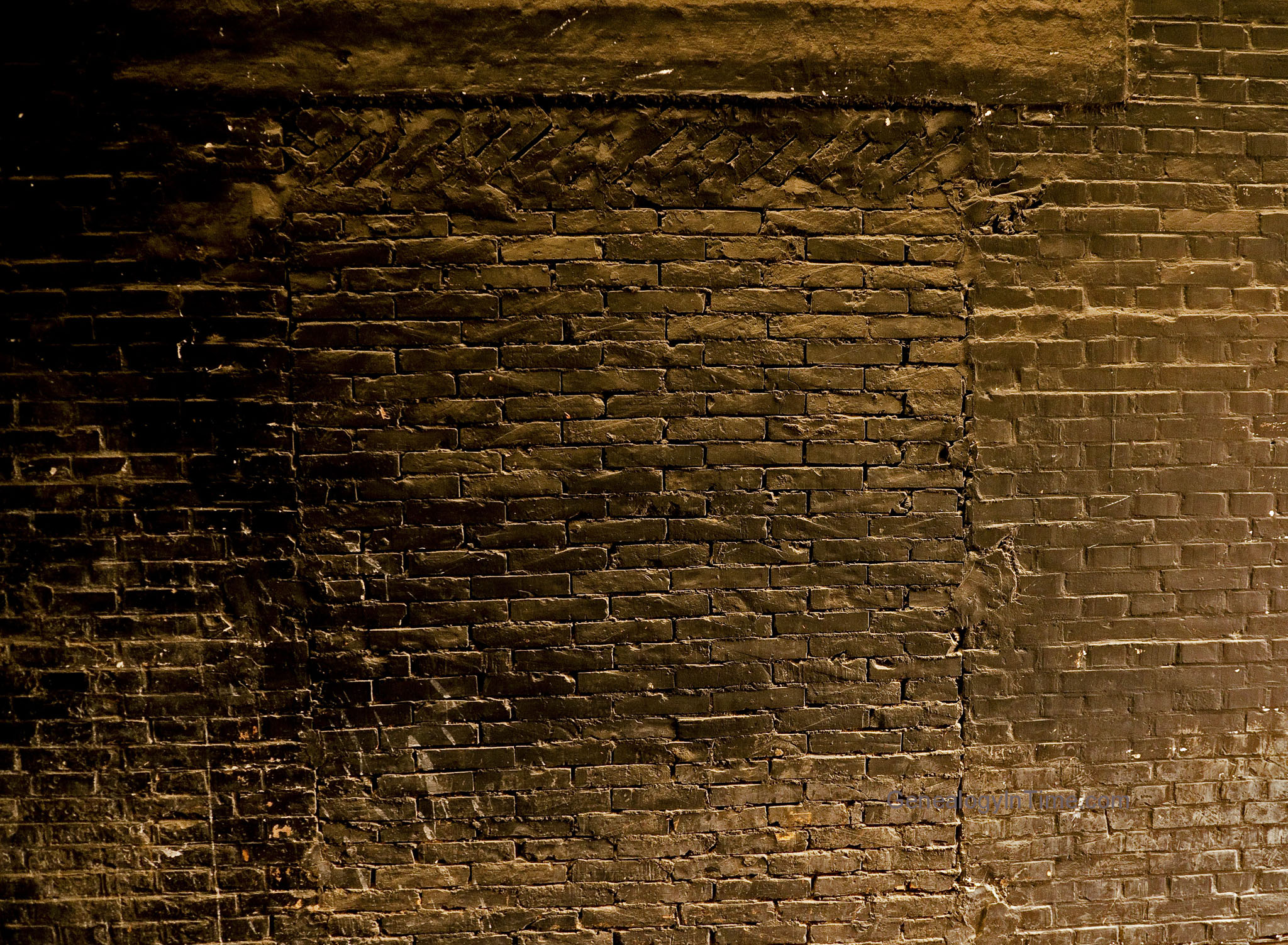 Black And Gold Brick Wallpaper at Mona Switzer blog