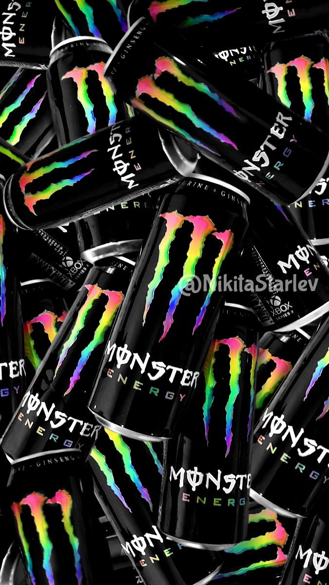 Rainbow Monster Energy Wallpaper