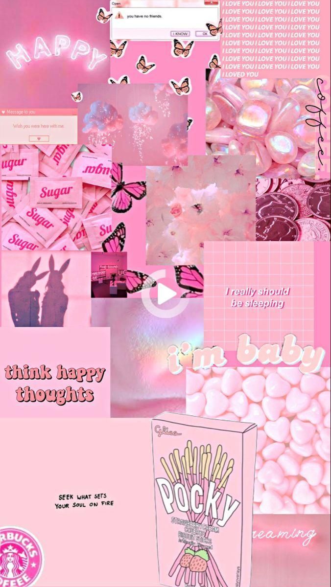 Pink Cute Aesthetic Wallpapers Wallpaper Cave