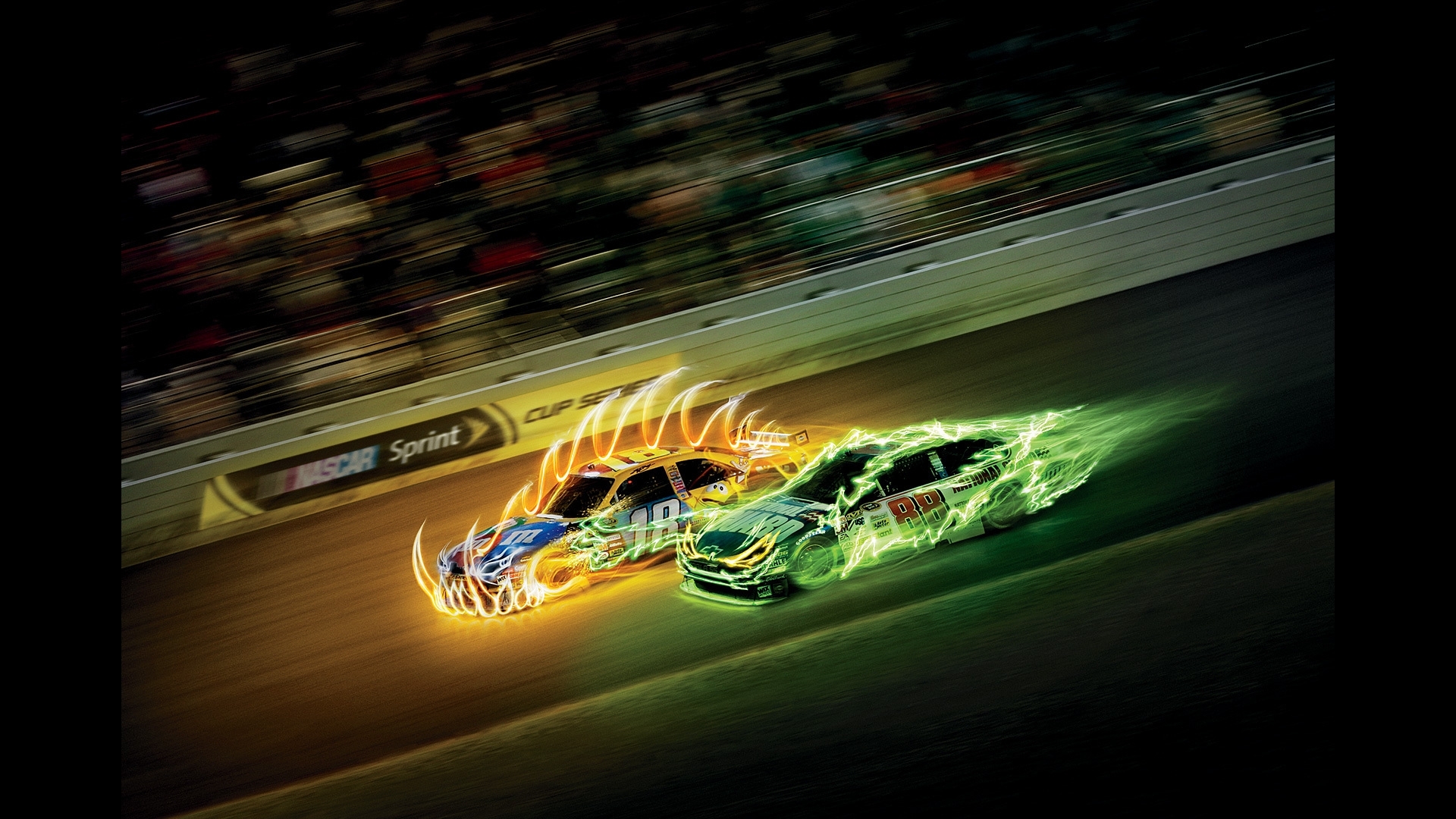 Neon Race Car Wallpapers Wallpaper Cave