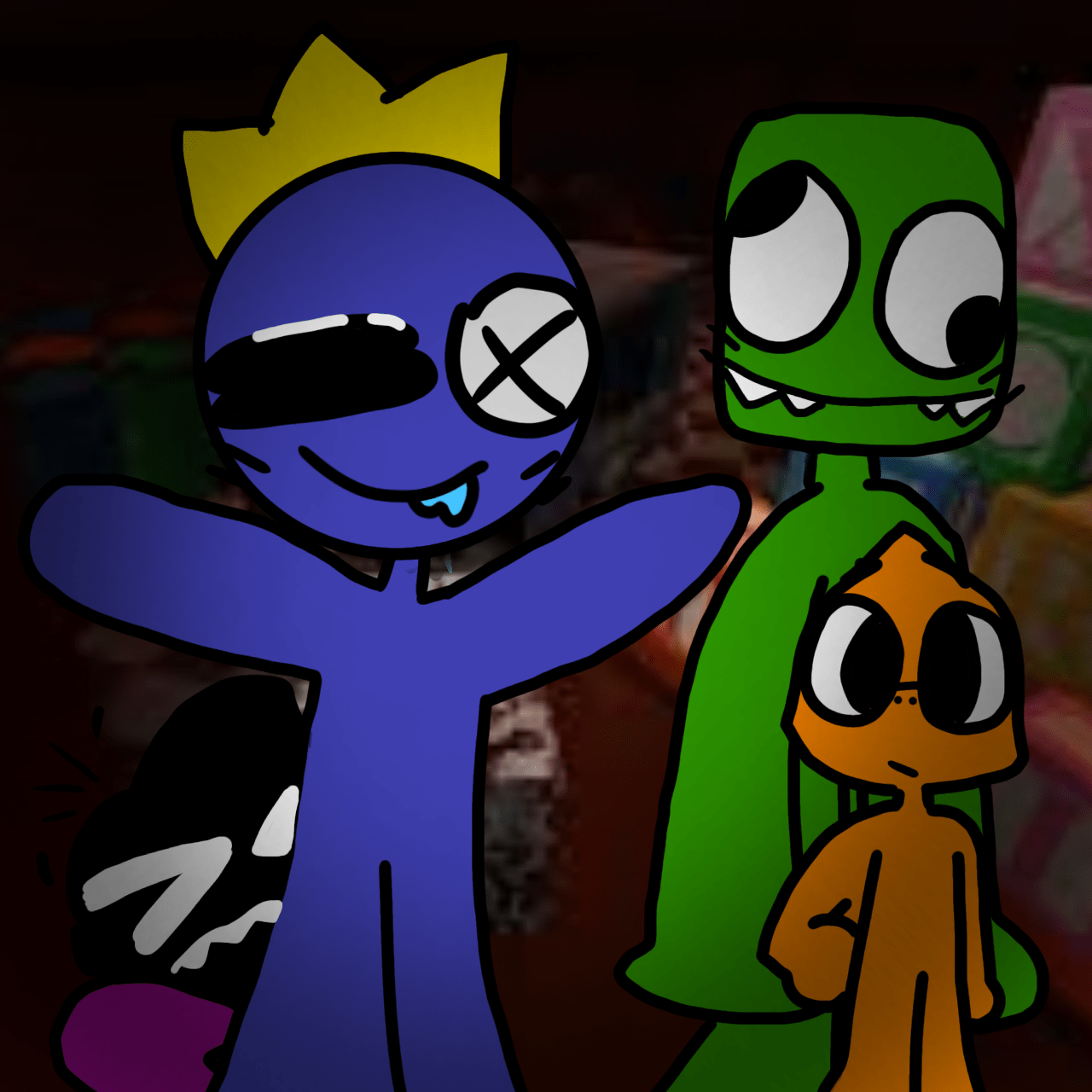 Roblox Rainbow Friends Wallpapers Wallpaper Cave