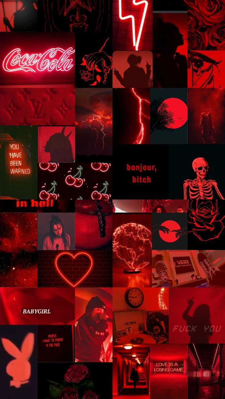 Red Halloween Aesthetic Wallpapers Wallpaper Cave
