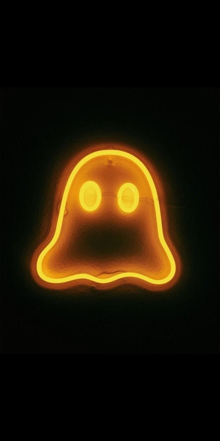 Neon Orange Halloween Wallpapers Wallpaper Cave