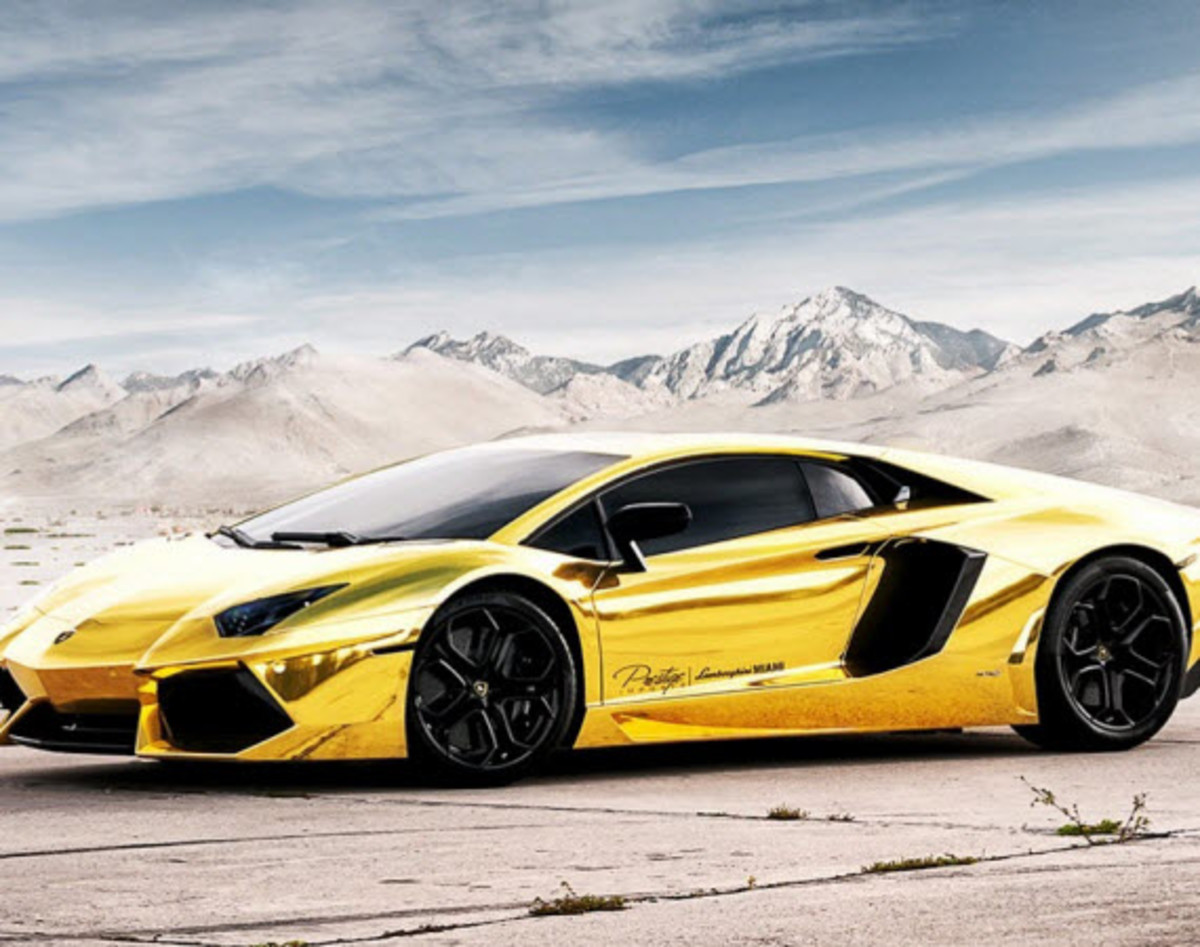 Aventador Gold Wallpapers Wallpaper Cave