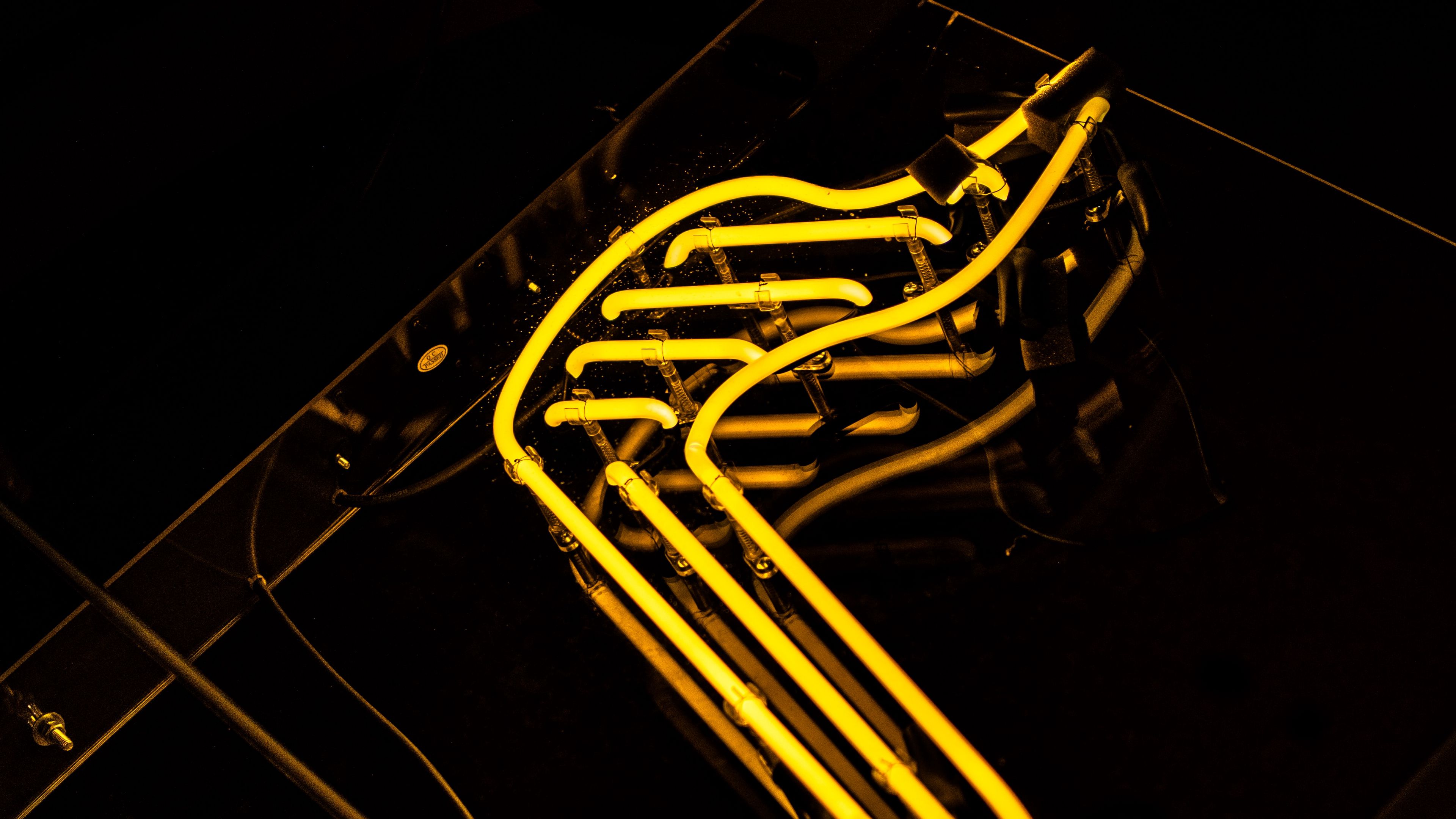 Gold Neon Wallpapers Wallpaper Cave
