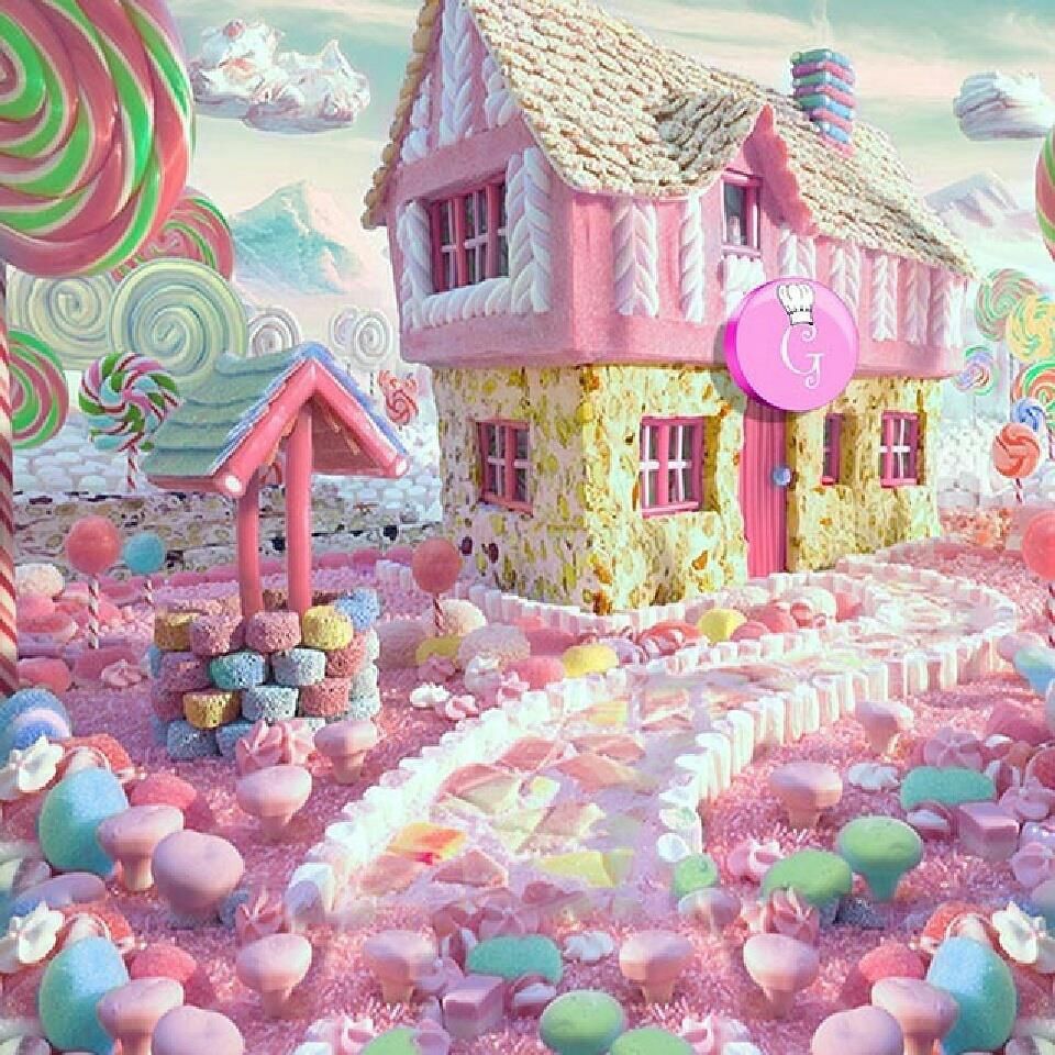 Candy House Wallpapers Wallpaper Cave