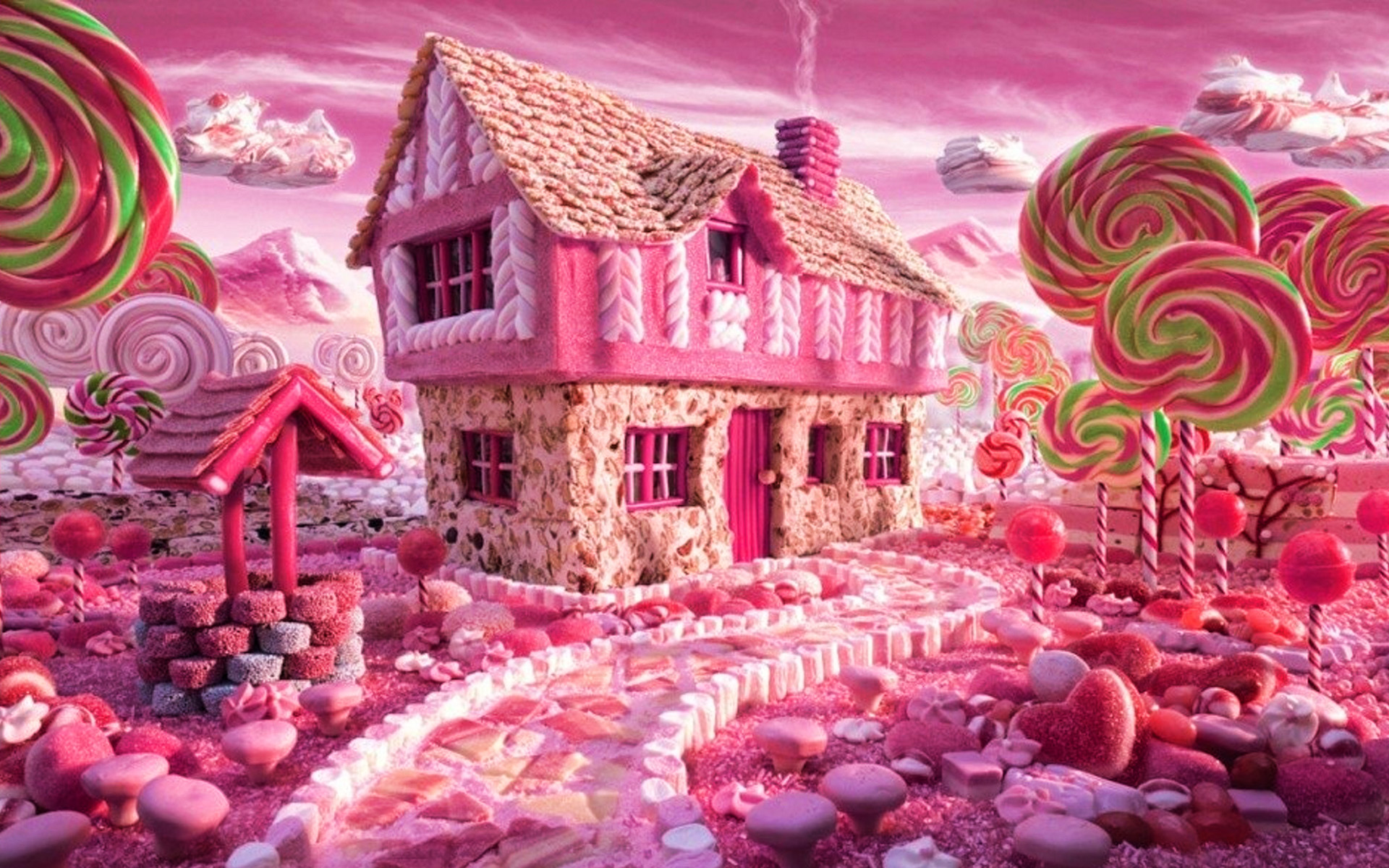 Candy House Wallpapers Wallpaper Cave