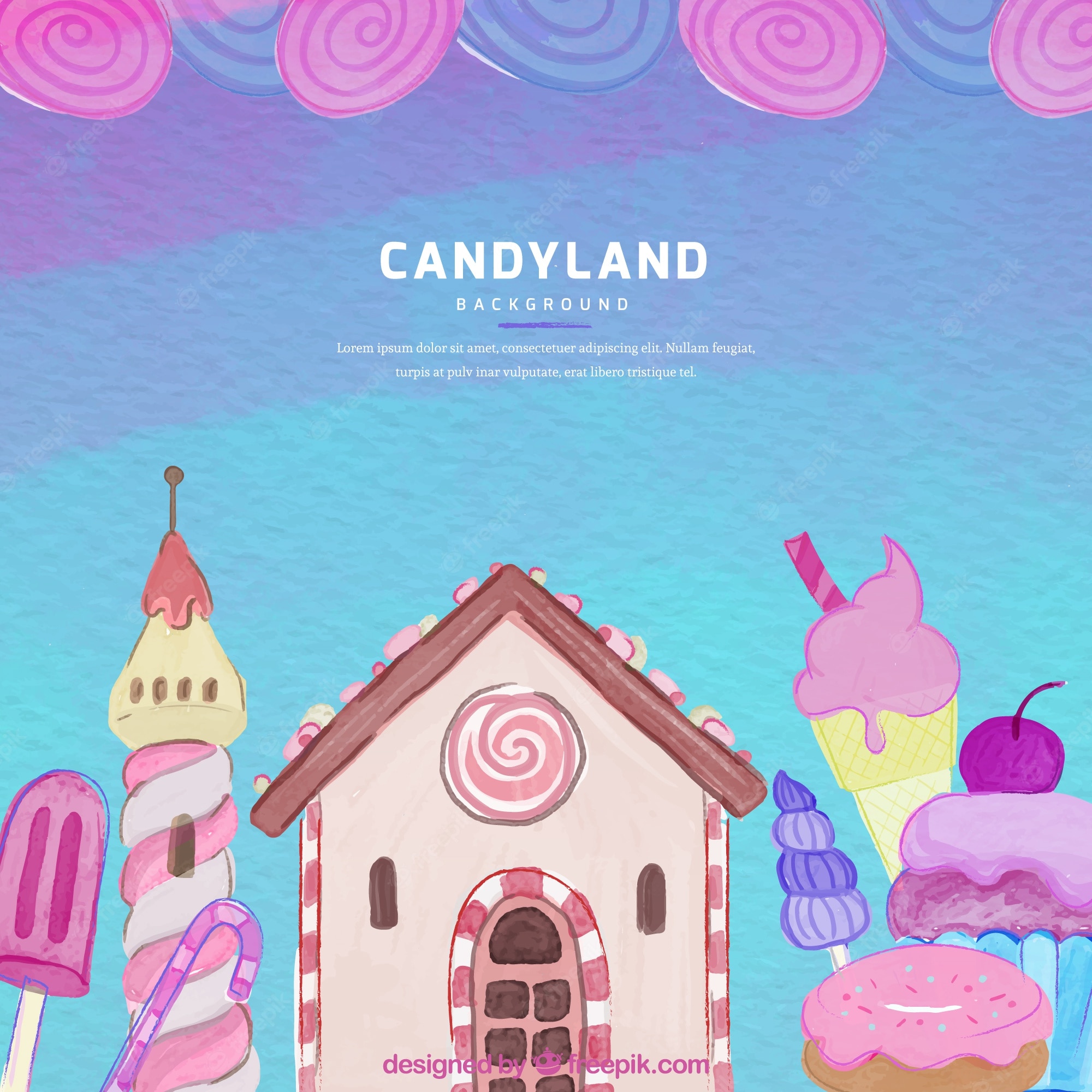 Candy House Wallpapers Wallpaper Cave