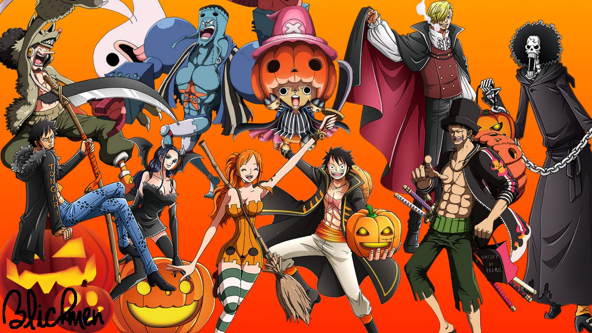 86 One Piece Halloween Background Images & Pictures My