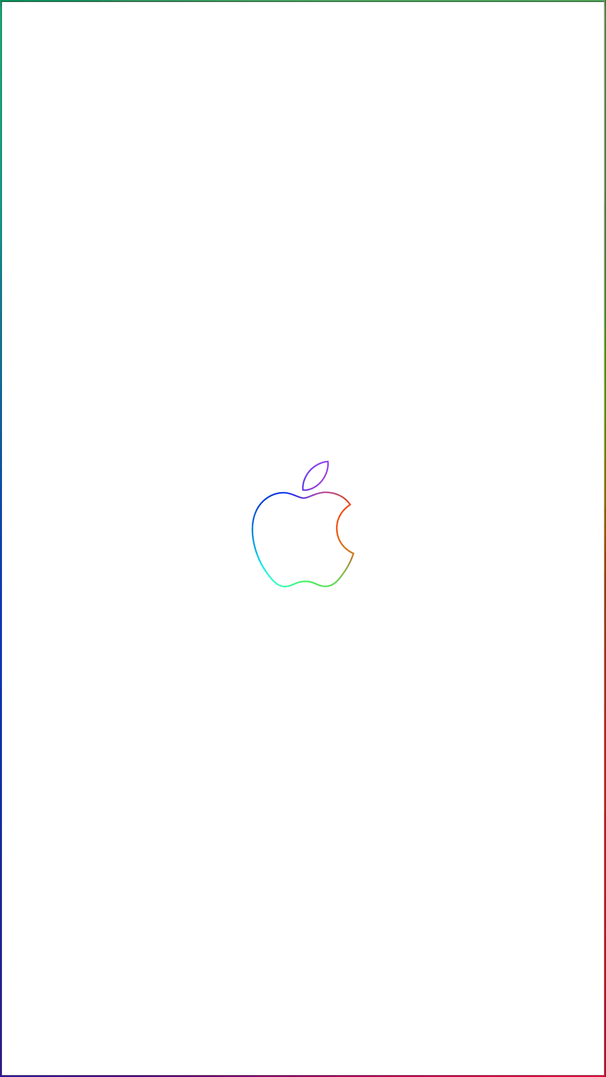 iPhone 14 Pro Max Rainbow Border Wallpapers Wallpaper Cave