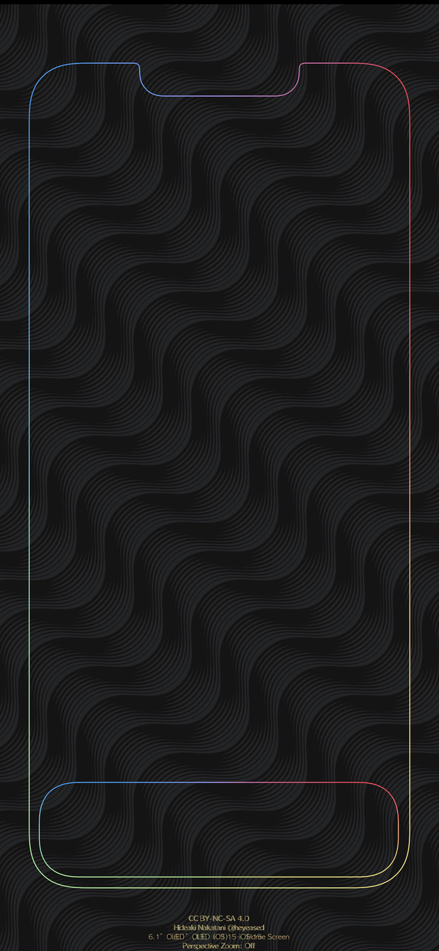 iPhone 14 Pro Max Rainbow Border Wallpapers Wallpaper Cave