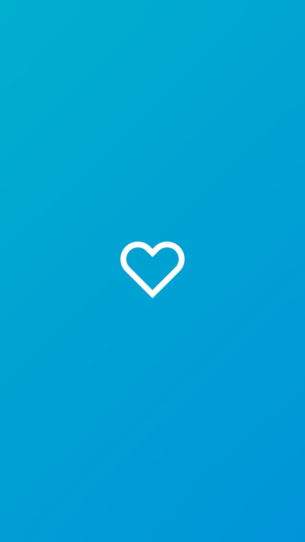 Light Blue Heart Wallpapers Wallpaper Cave