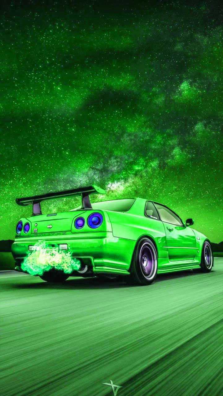 Green JDM Wallpapers Wallpaper Cave