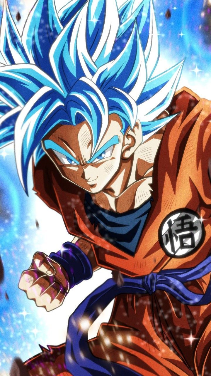 Universal Blue Goku Wallpapers Wallpaper Cave