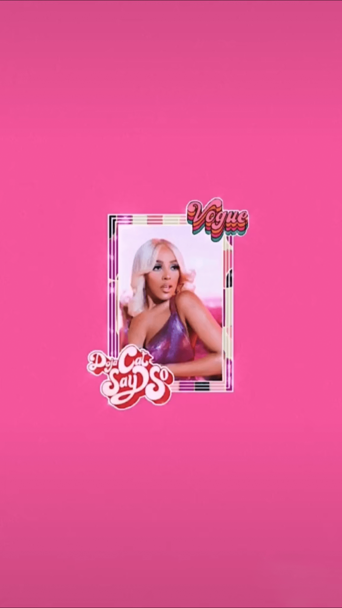 Pink Doja Cat Wallpapers Wallpaper Cave