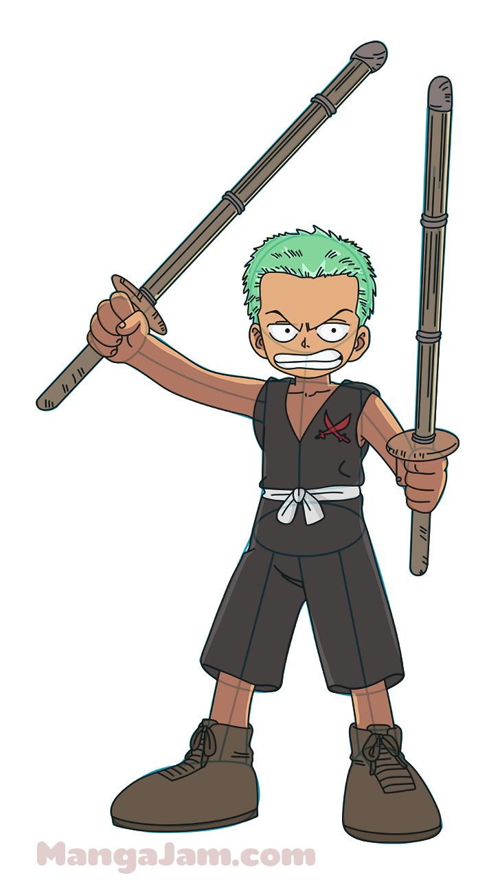 Zoro Kid Wallpapers Wallpaper Cave