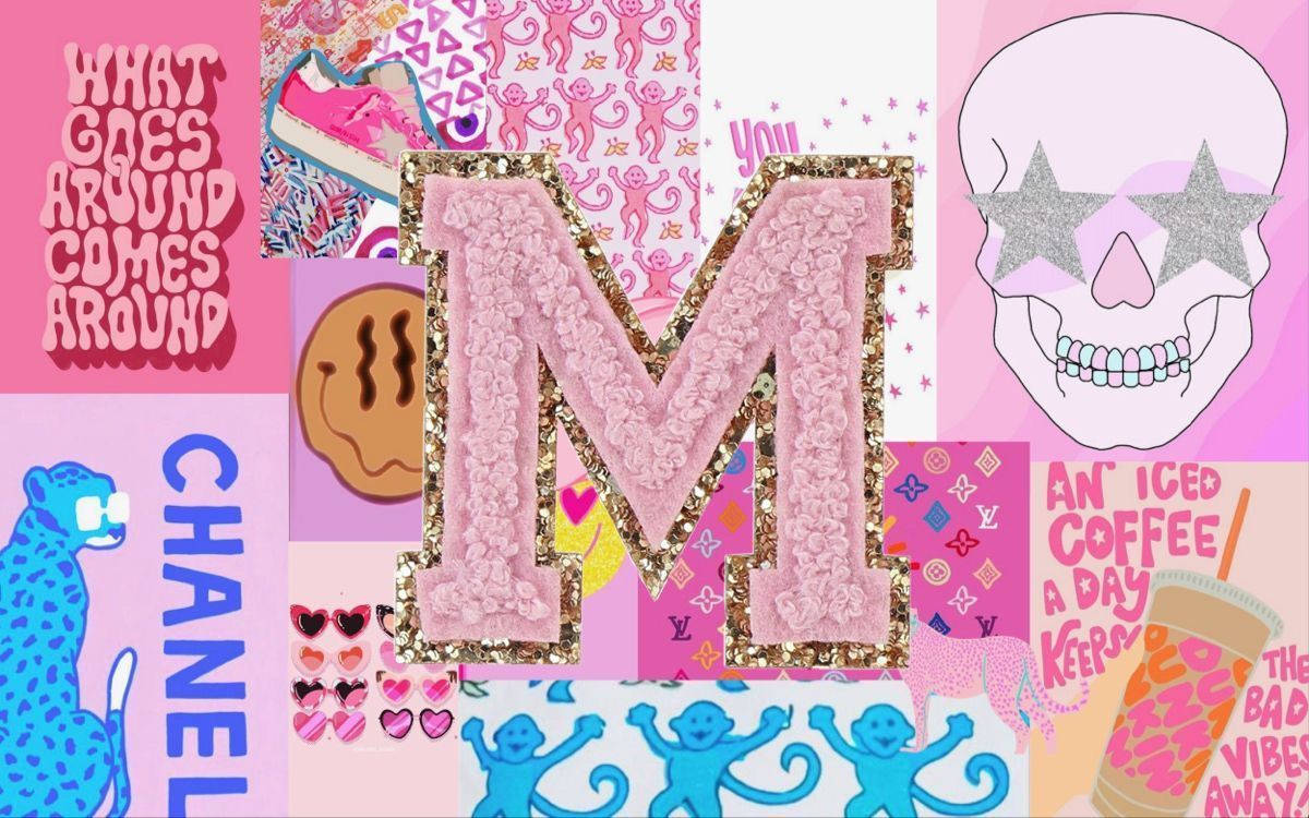 Preppy M Wallpapers Wallpaper Cave
