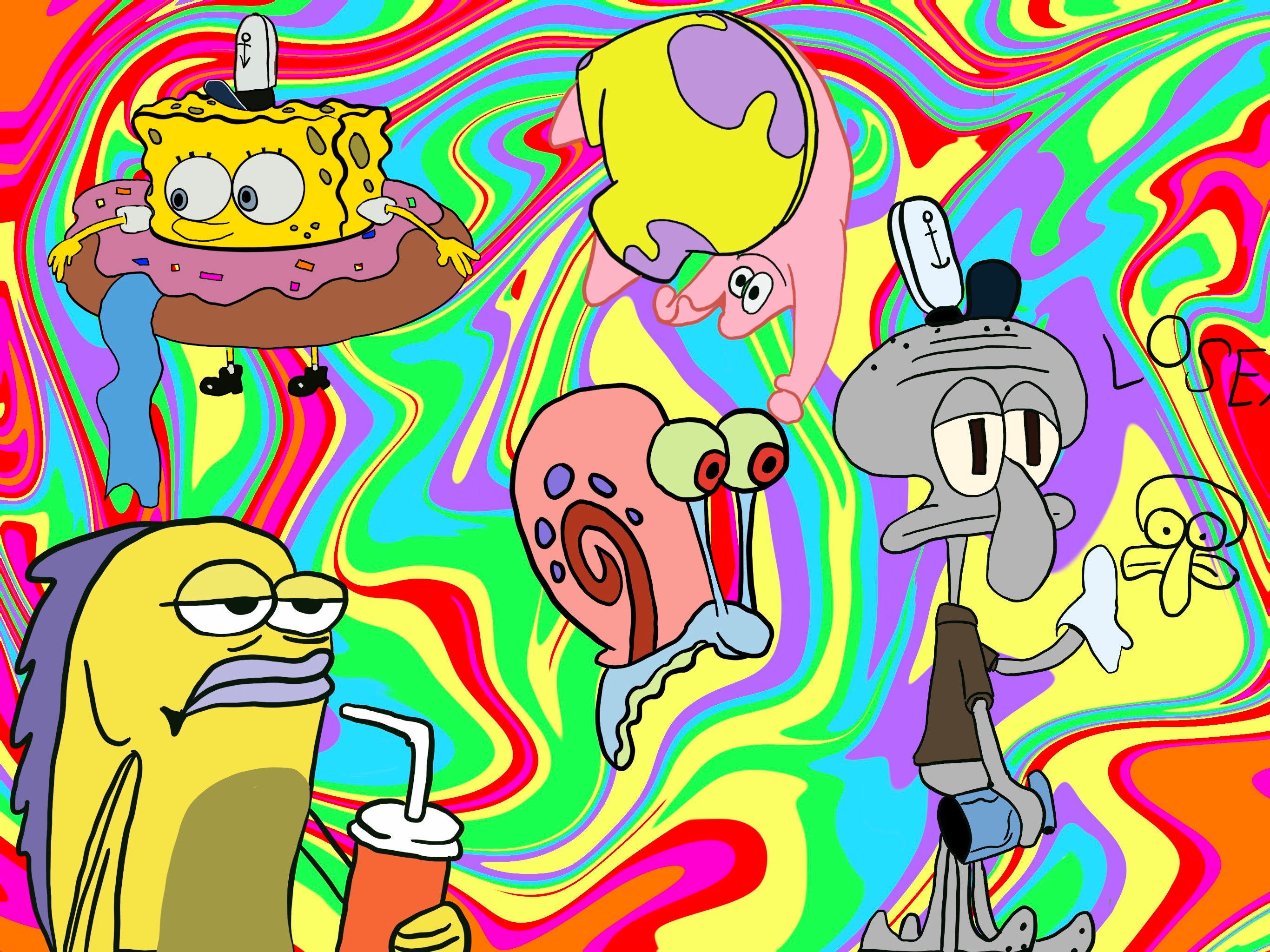 Update 54+ stoner spongebob wallpaper best in.cdgdbentre