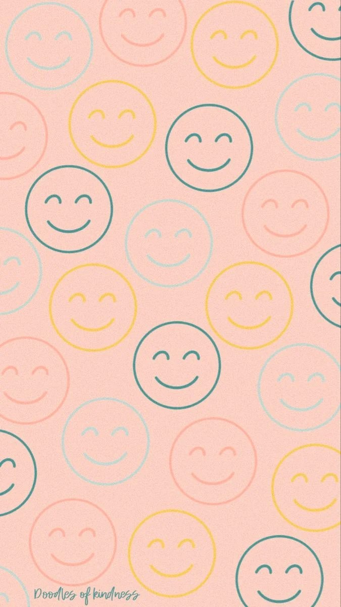 Pink Smiley Face Wallpapers Wallpaper Cave