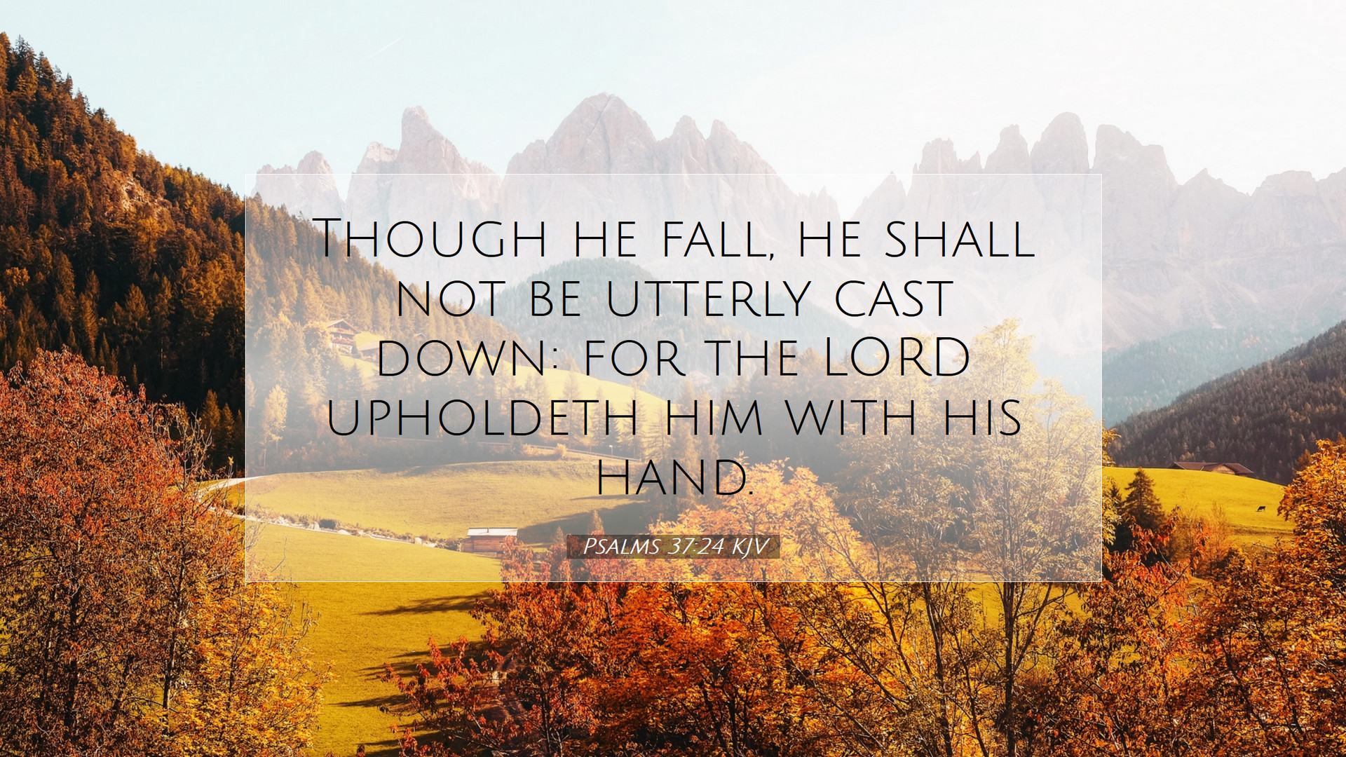 Fall Wallpaper With Scripture Verses