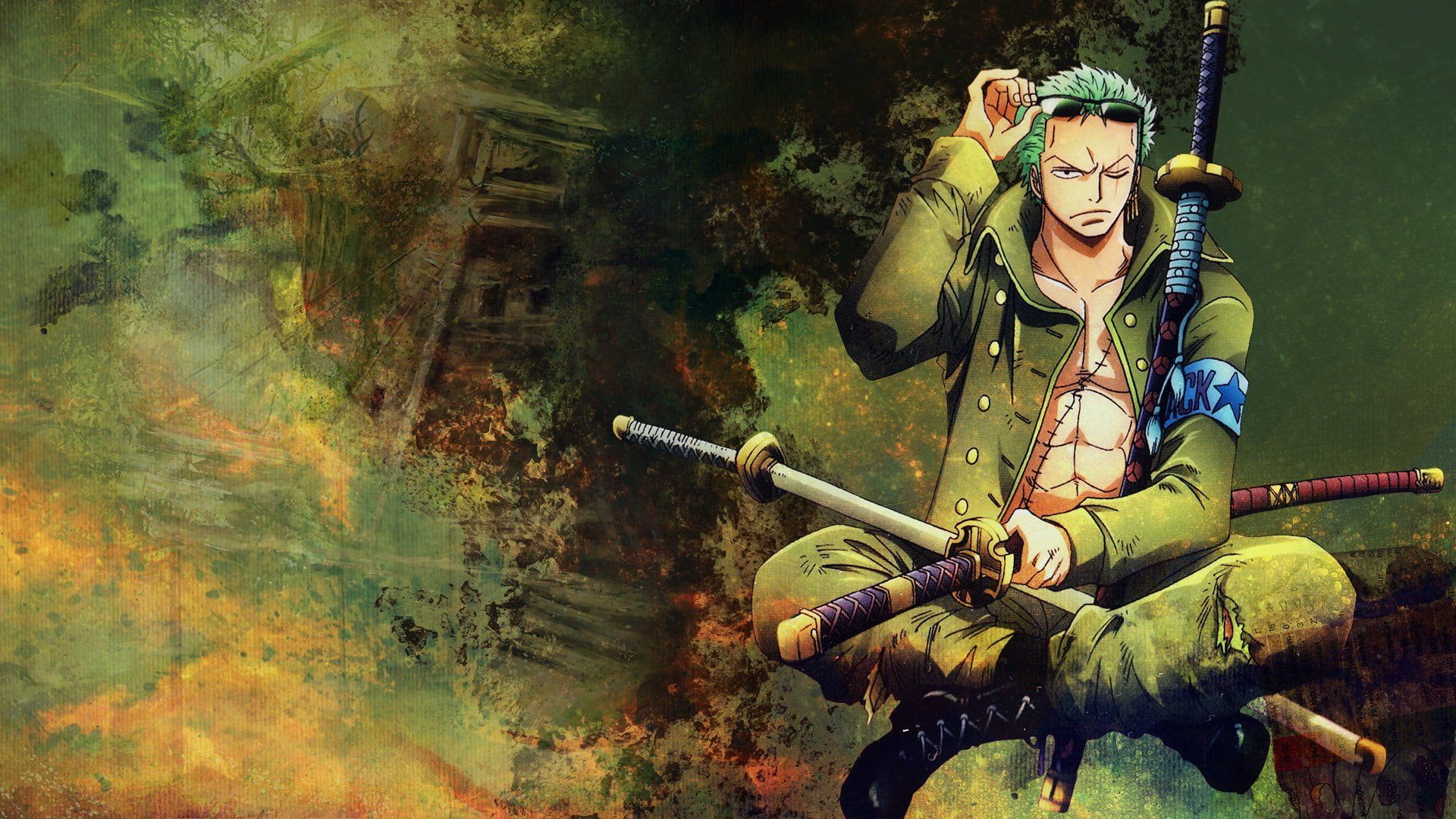 One Piece Desktop Zoro Wallpapers Wallpaper Cave