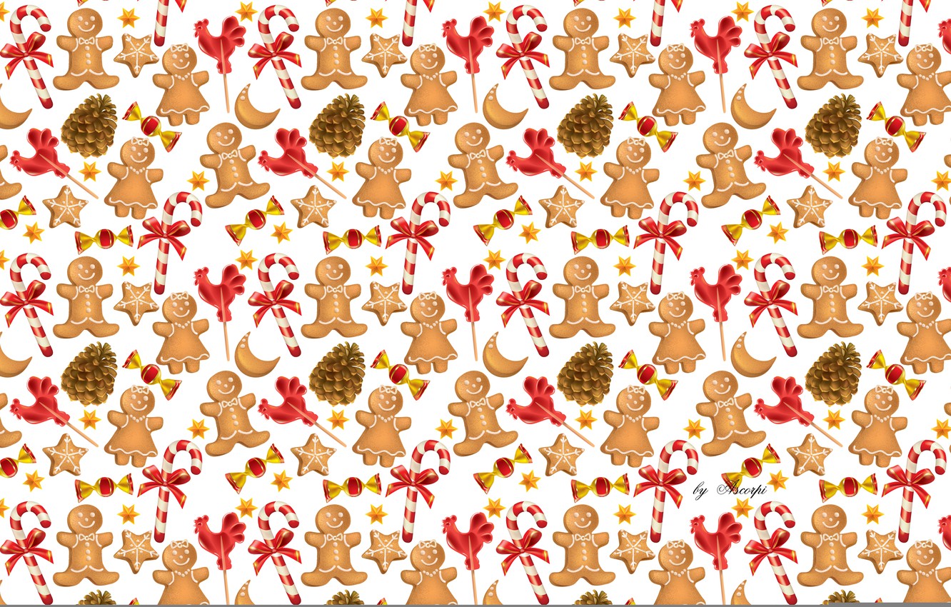 Gingerbread Men Wallpapers Wallpaper Cave
